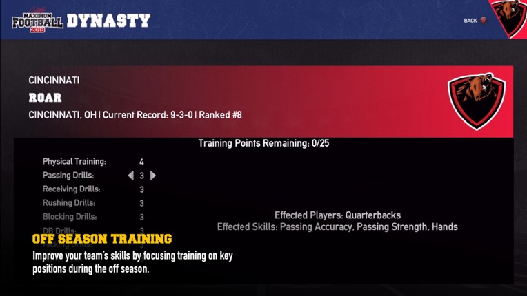 Maximum Football 2019 screenshot