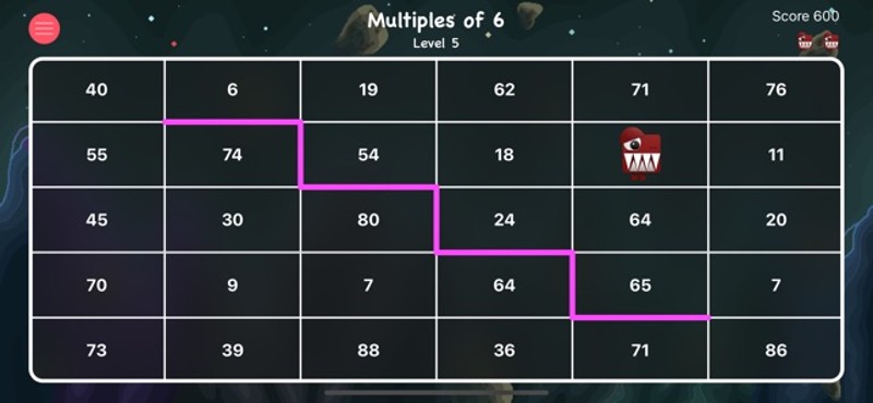 Number Chomp screenshot