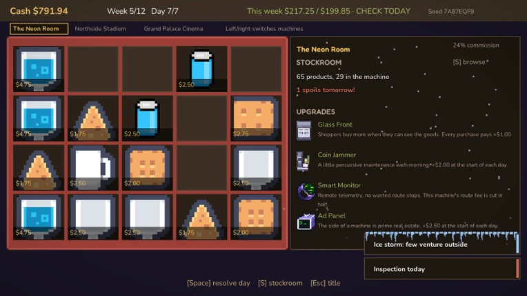 Out Of Order - A Vending Machine Roguelike Image