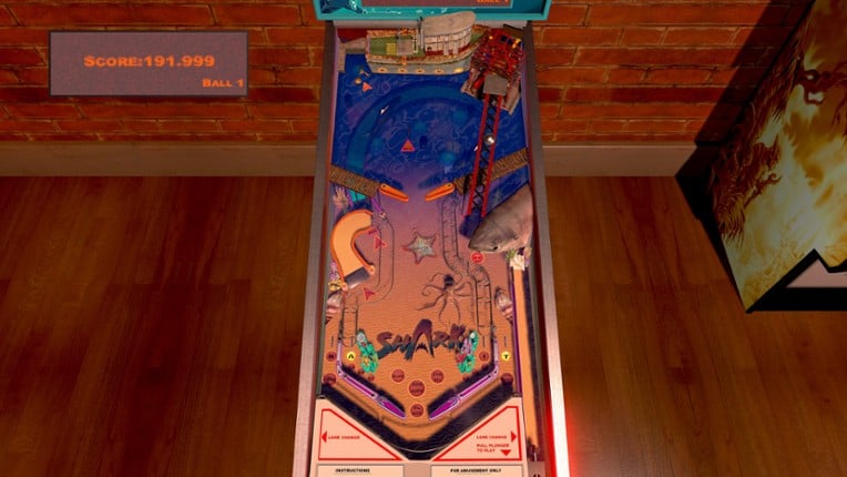 Shark Pinball screenshot