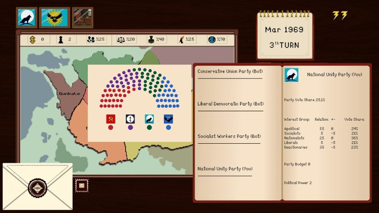 Statecraft: Corrupted Democracy screenshot