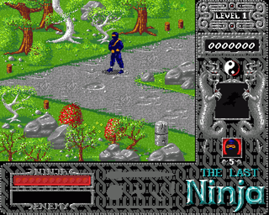 The Last Ninja screenshot