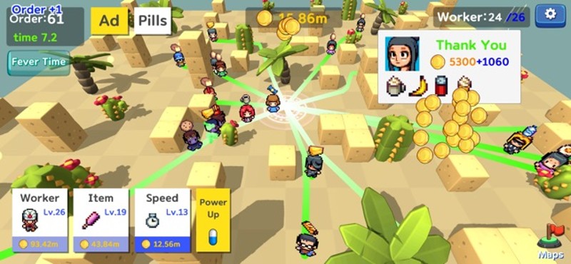 Tiny Delivery Idle screenshot