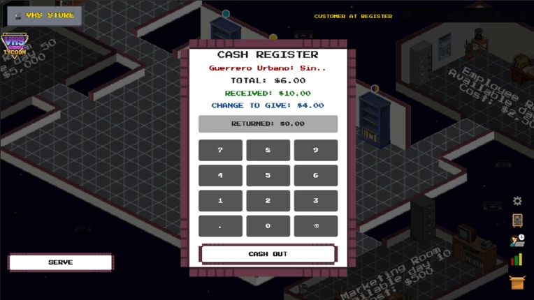 VHS Store Tycoon Image
