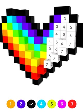 3D No.draw - Colors by number screenshot