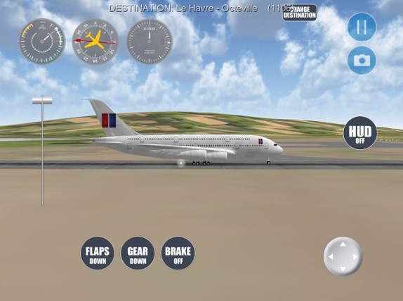 Airplane Paris screenshot