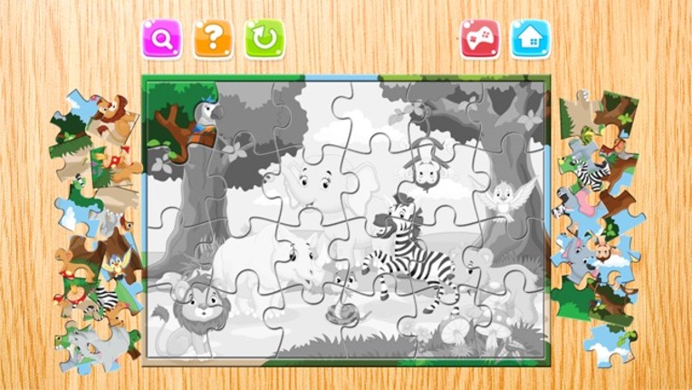 Animals Puzzle Games Free Jigsaw Puzzles for Kids Image