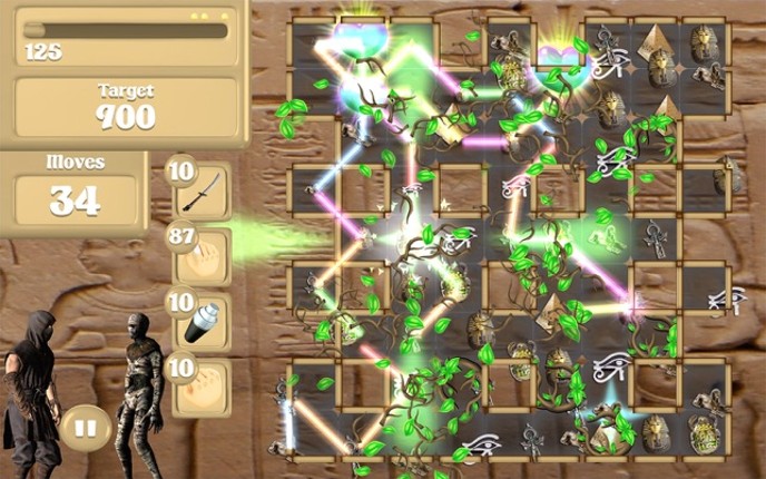 Assassin Vs Mummies - Match 3 screenshot