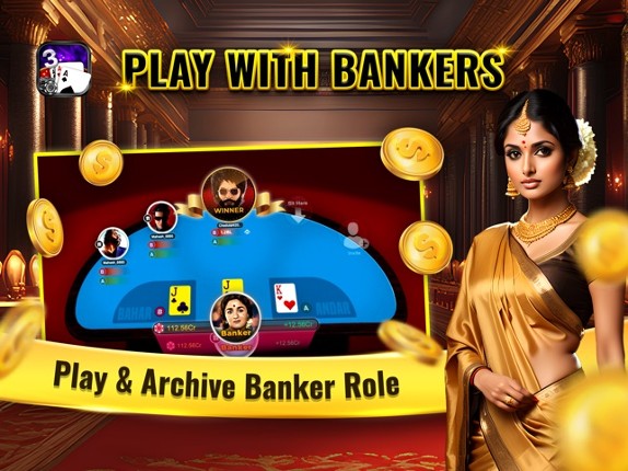 Black Teen Patti Image