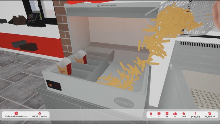 Burger Flipper: A Fast Food Restaurant Simulator screenshot