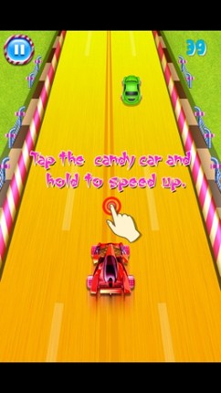 Candy Car Race - Drive or Get Crush Racing screenshot