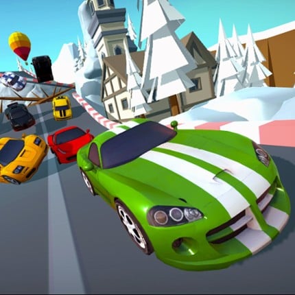 Cartoon Racers: North Pole Game Cover