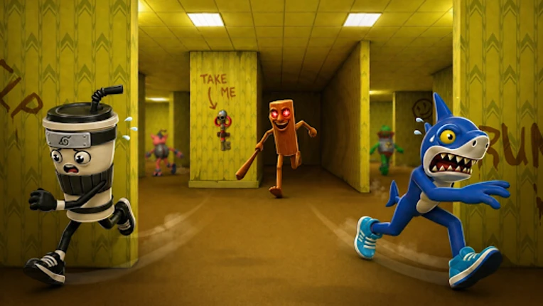 Yellow Maze: Hide & Seek Image