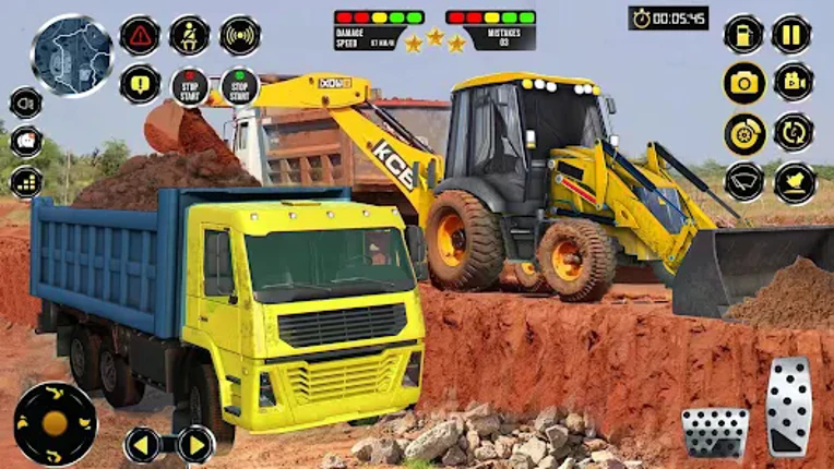Heavy Excavator JCB Games Image