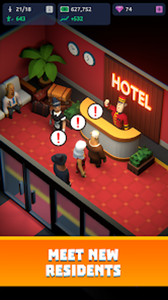 Idle Hotel Tycoon Empire screenshot