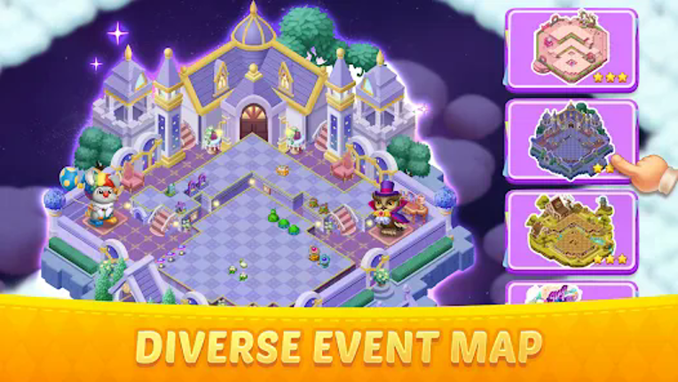 Merge Witches-Match Puzzles screenshot