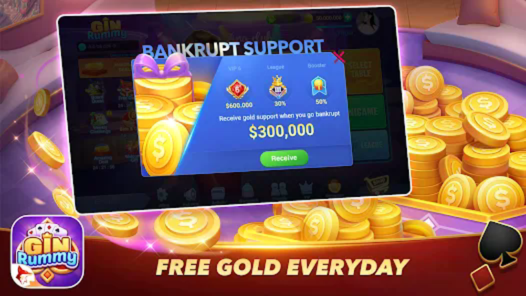 Gin Rummy ZingPlay screenshot