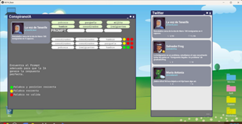 ConspiranoIA screenshot