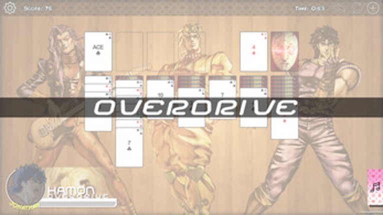 JoJo's Bizarre Solitaire Collection screenshot