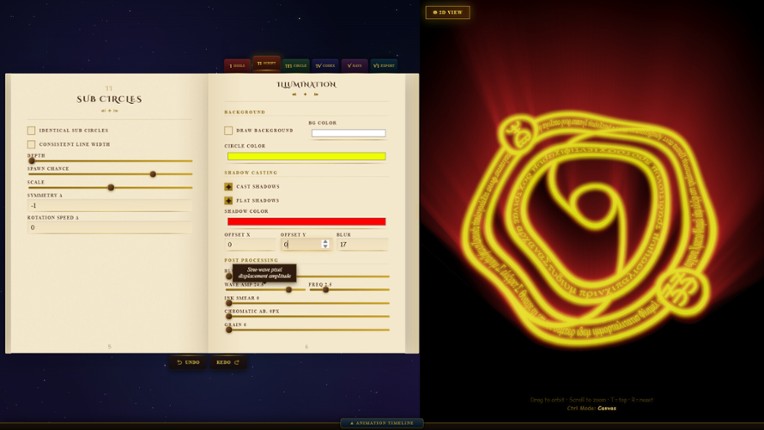 Magic Circle Generator screenshot
