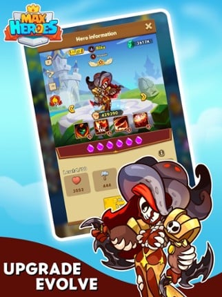 Maxheroes: Casual Idle RPG screenshot