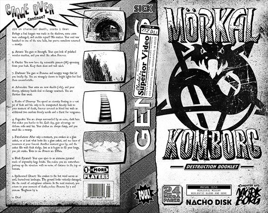 Mörkal Komborg: A Tournament of Death for MÖRK BORG Image