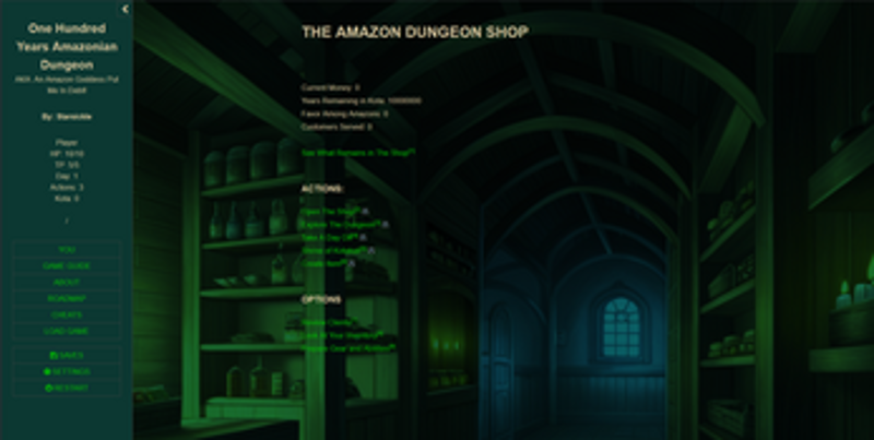 One Hundred Years Amazonian Dungeon Image