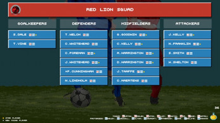 Samuel Bromley's No Stats Soccer Manager Image