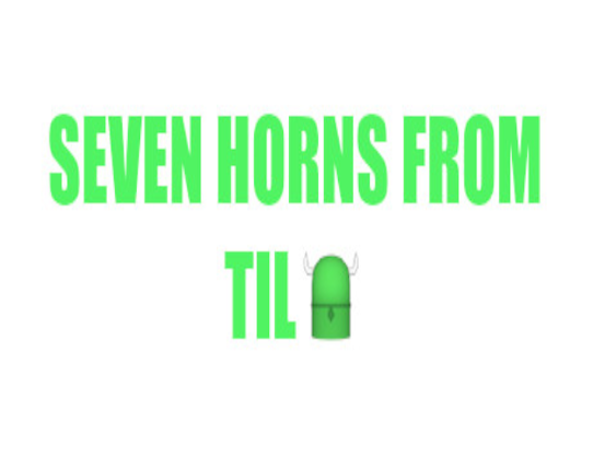 Seven Horns From Tilt Image