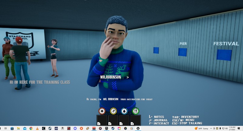 Stagehand Survival Simulator Image