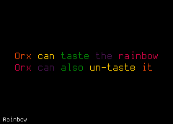 Text Styling for Orx Image