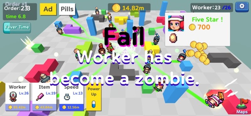 Tiny Delivery Idle screenshot