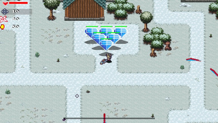 Village defense screenshot