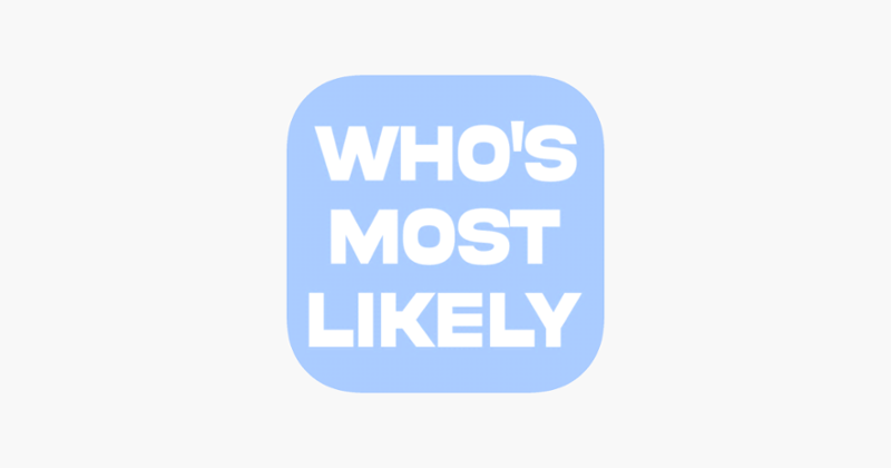 Who's Most Likely To - Party Game Cover