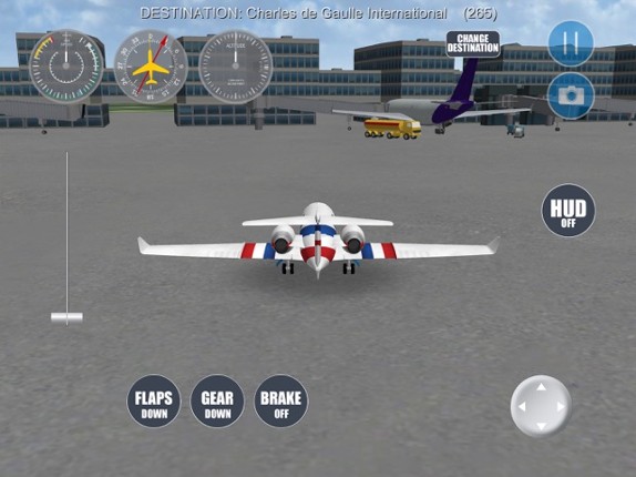 Airplane Paris screenshot