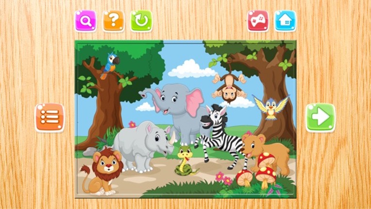 Animals Puzzle Games Free Jigsaw Puzzles for Kids screenshot