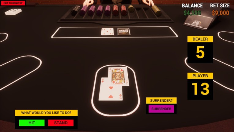 Blackjack Simulator 2026 screenshot