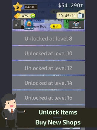 Clicker Business Tycoon screenshot