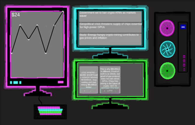 DisCoin: The Crypto Bubble Simulator Image