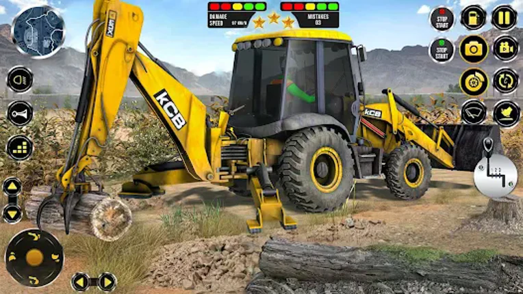 Heavy Excavator JCB Games Image