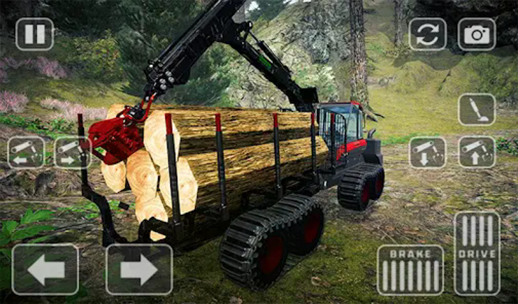 Lumberjack Simulator Truck Sim screenshot