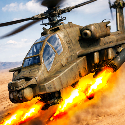 Desert Helicopter Strike 3D Image