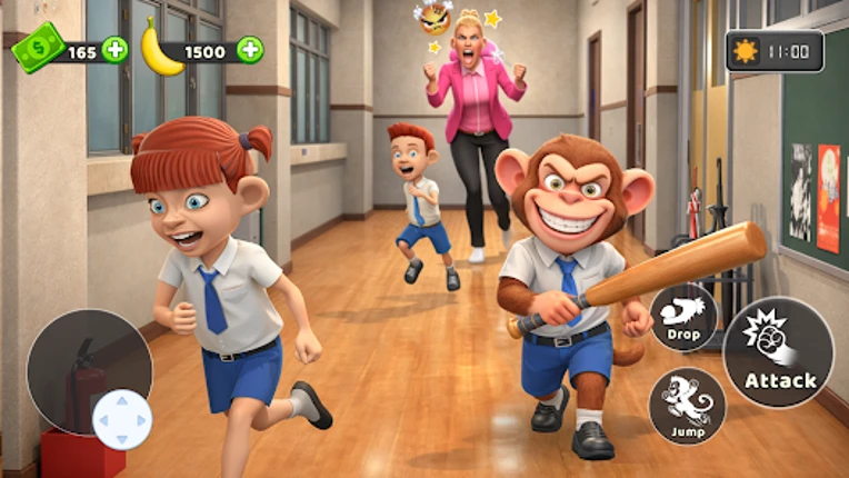 I Am Monkey School Pranskter screenshot