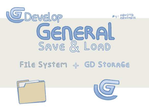 GDevelop General Save/Load Image