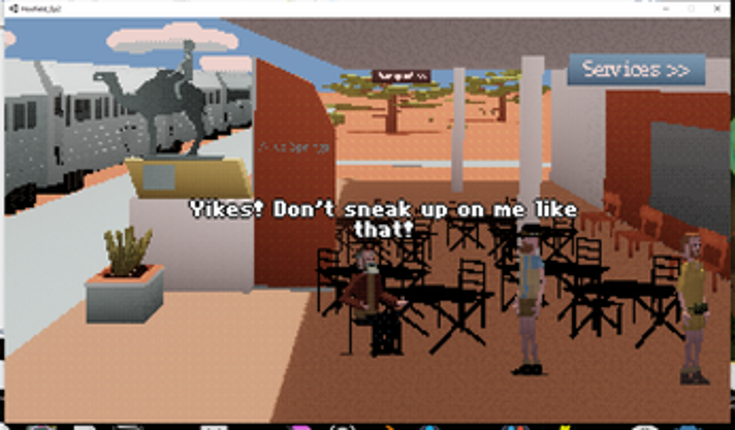 Hoofield ep 2: Gone Outback (AdventureJam demo) screenshot