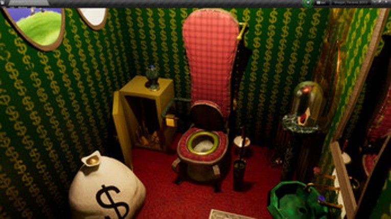 Scrooge's toilet screenshot