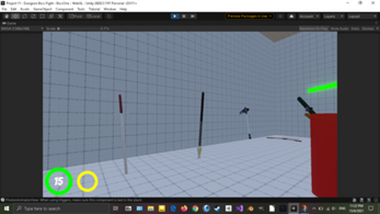 Unity Project 11 - Dungeon Boss Fight screenshot