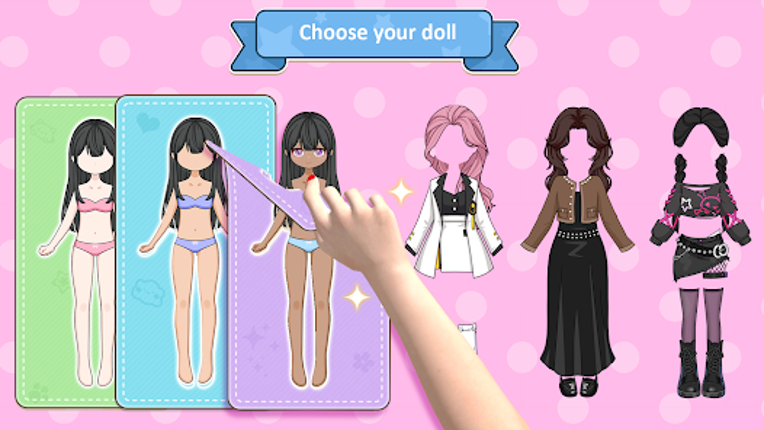 Sweet Paper Doll: DIY Dress up Image