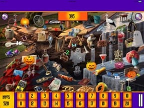 Hidden Object:Halloween Number Image