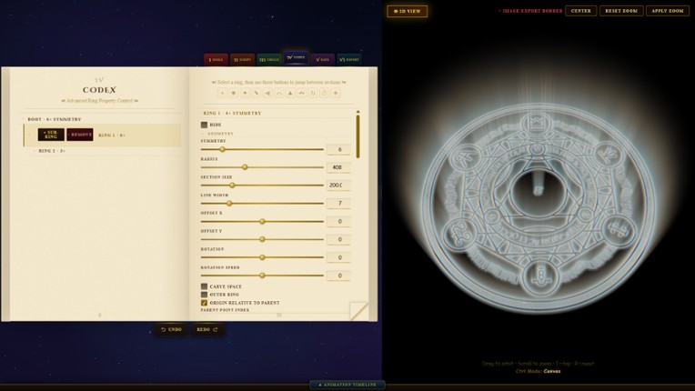Magic Circle Generator Image